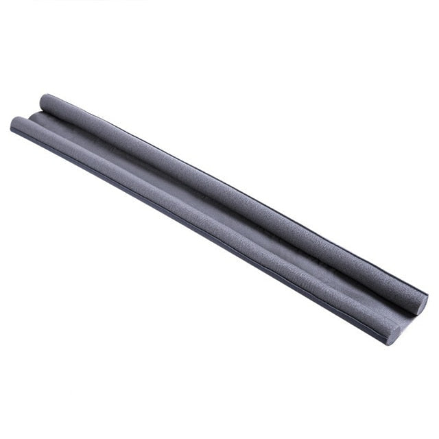 High-quality silicone door sweeps, set of 2, for home insulation. Stops drafts, reduces noise and saves energy.