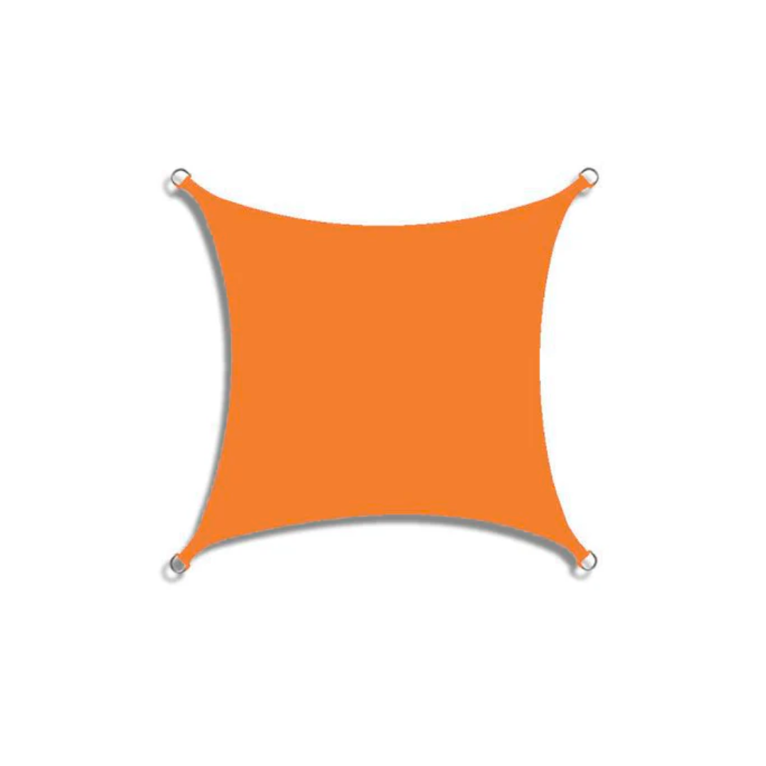 Water-resistant sun shade canopy provides UV block for backyard, ideal for outdoor living and relaxation.