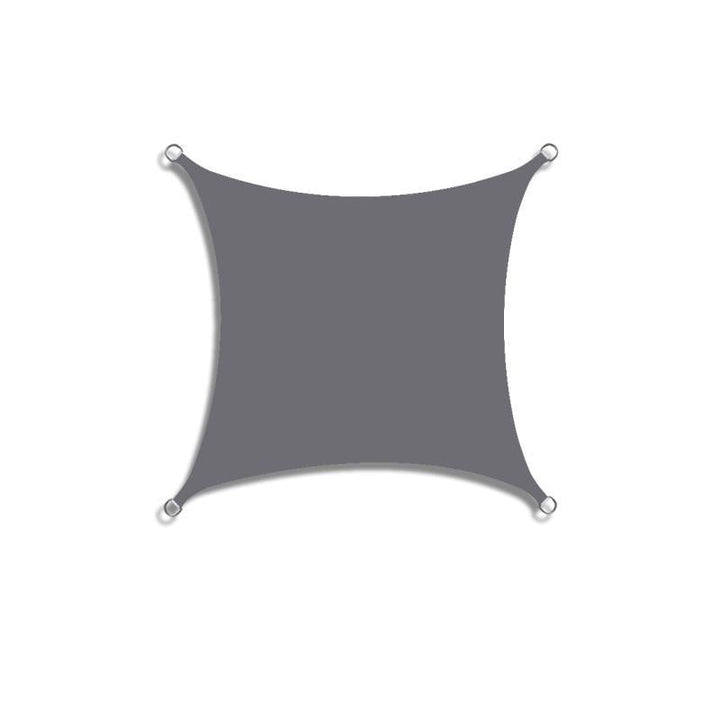 Rectangle sun shade sail canopy for patio deck, providing excellent UV protection & cool outdoor shade.