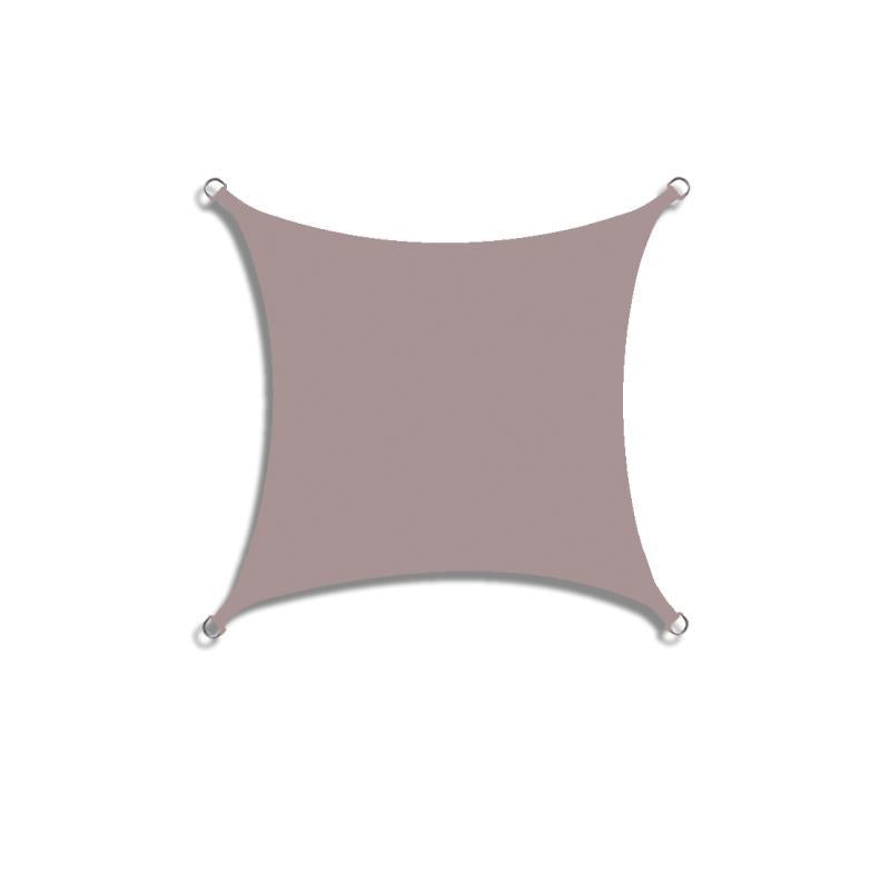 Easy-to-install outdoor sun shade sail canopy, rectangle or square, for versatile UV protection on deck.