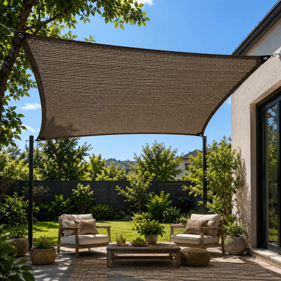 Durable garden canopy & greenhouse net, offering superior UV protection & sun blocking for plants.