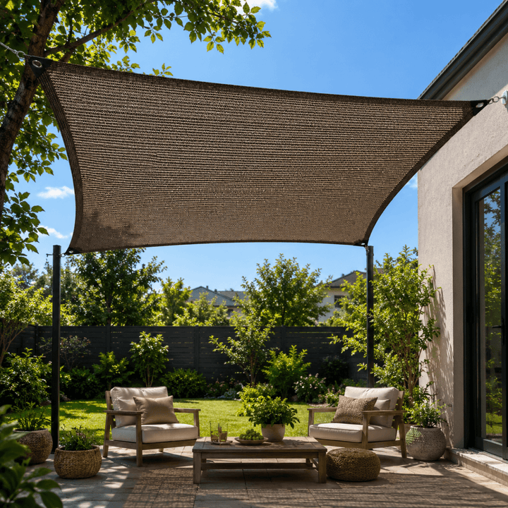 Durable garden canopy & greenhouse net, offering superior UV protection & sun blocking for plants.