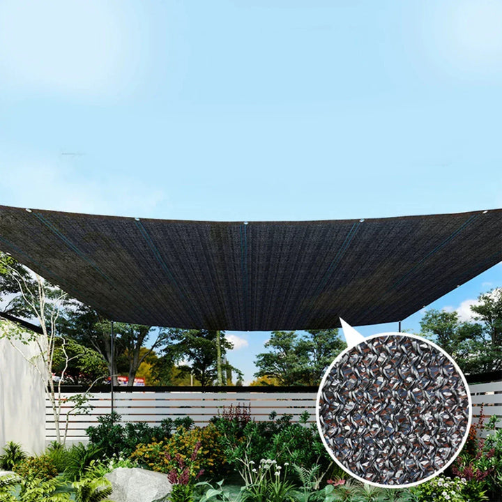 Versatile balcony cover & outdoor shade cloth, ensuring UV protection & heat reduction for comfortable spaces.