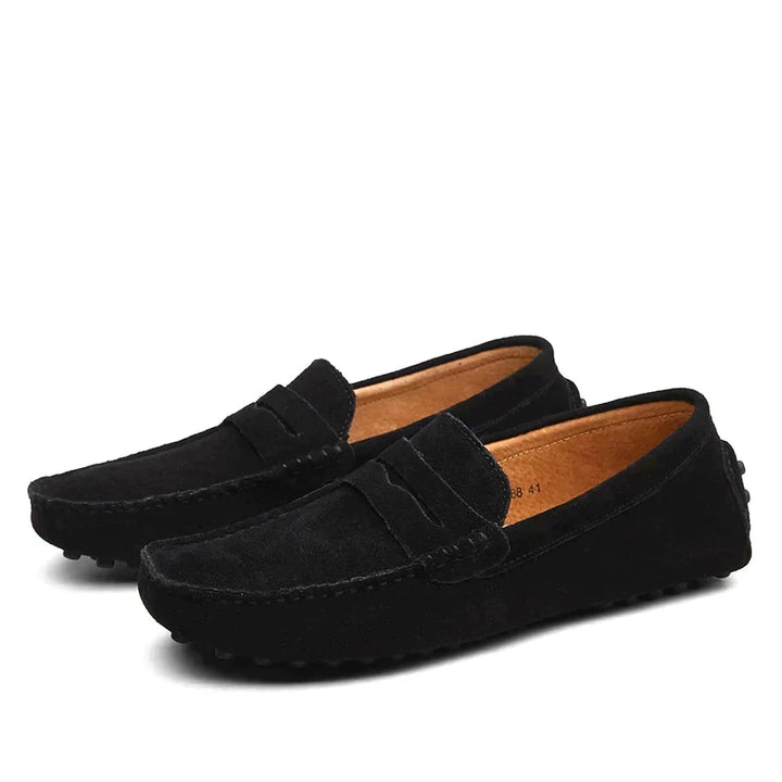 Stylish men's Italian loafers, versatile casual & formal slip-on footwear.