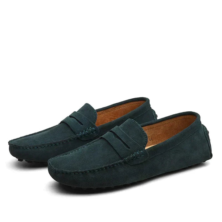 Stylish men's Italian loafers, comfortable everyday slip-on shoes for formal and casual occasions.
