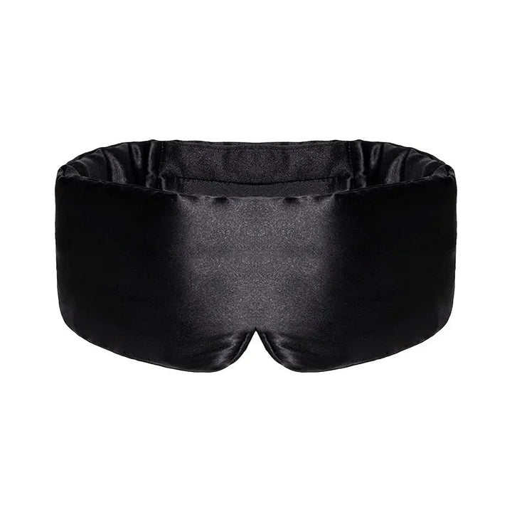 Soft mulberry silk sleep mask for deep rest, ensuring light-blocking comfort. Perfect for travel & relaxation.