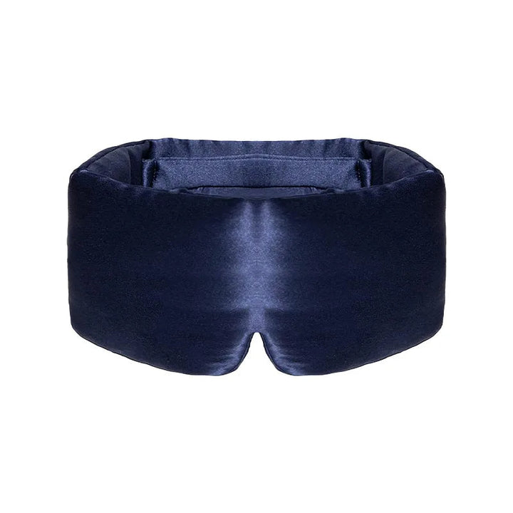 Luxurious mulberry silk sleep mask for deep rest, offering soft comfort & effective light blocking for all.