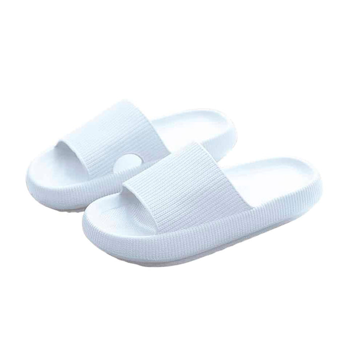 Women's Cloud Slippers: Soft, cushioned comfort footwear. Ideal for indoor & outdoor casual wear.