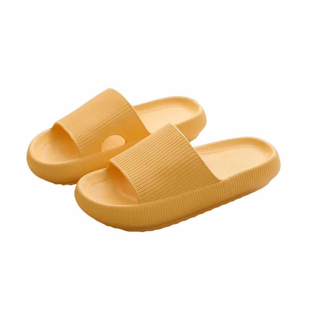 Non-slip women's comfort slides. Lightweight and soft slippers for indoor/outdoor summer shoes.