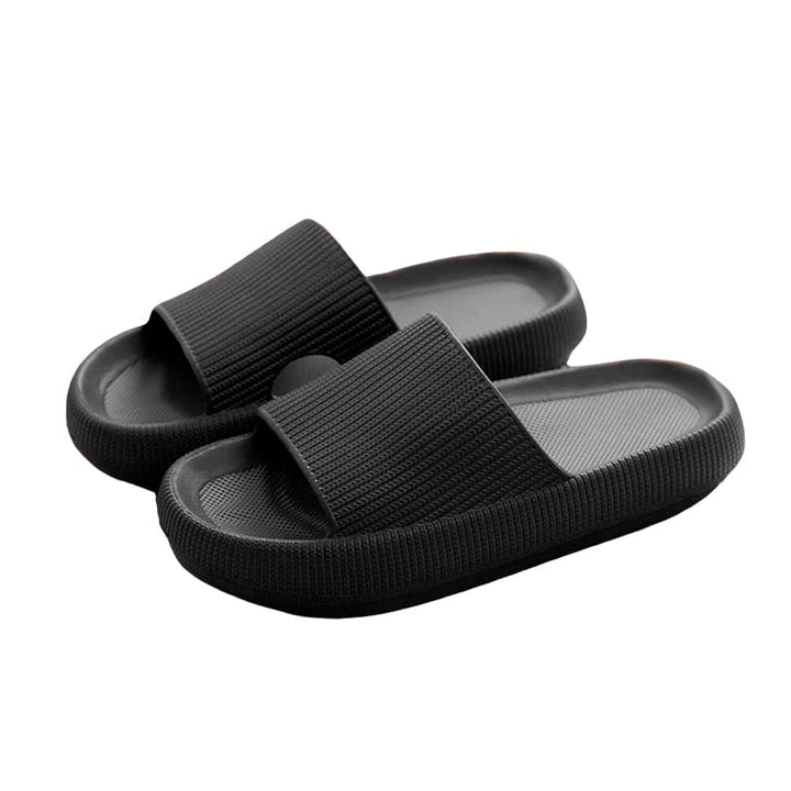 Lightweight women's cloud slippers. Soft, non-slip comfort shoes, perfect for indoor & outdoor casual use.