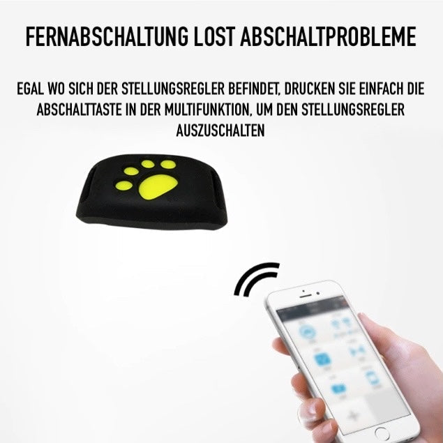 Wireless GPS pet tracker collar for dogs & cats. Provides real-time location monitoring & safety.