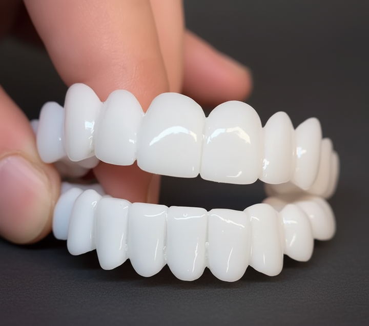 Unisex instant snap-on cosmetic veneers for a bright, confident smile.