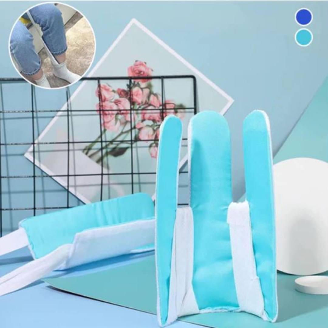 Long handle sock helper for easy daily dressing. Ideal no-bend aid for limited mobility.