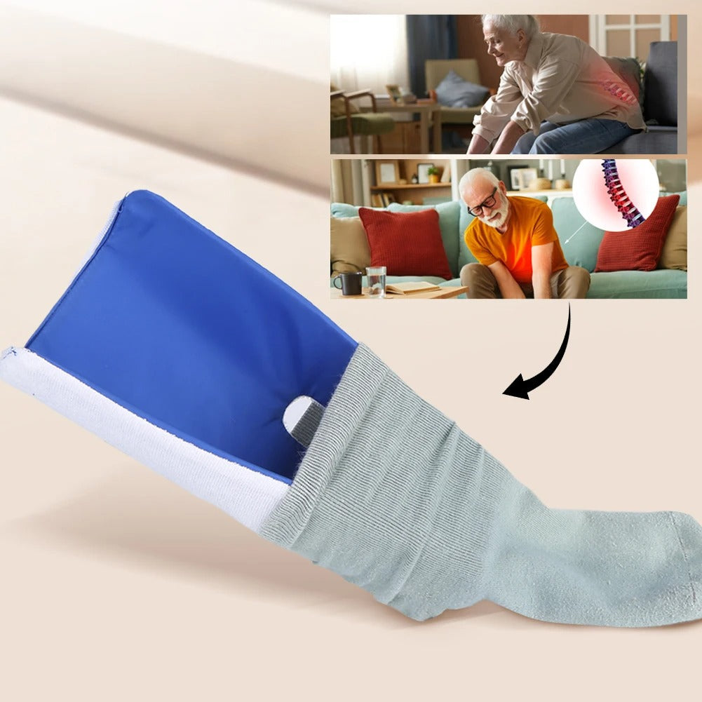Post-surgery sock helper, no-bend dressing aid. Promotes independent daily living & mobility.