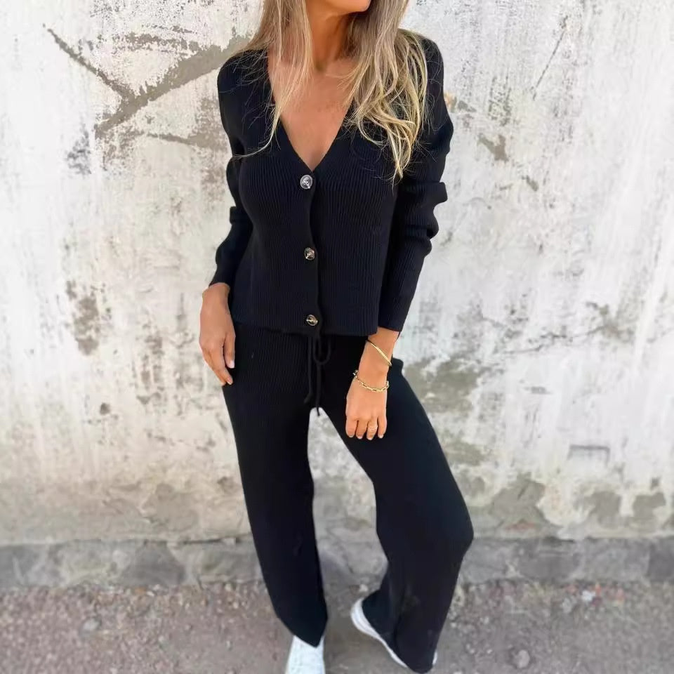 Women's Layered Cardigan Set