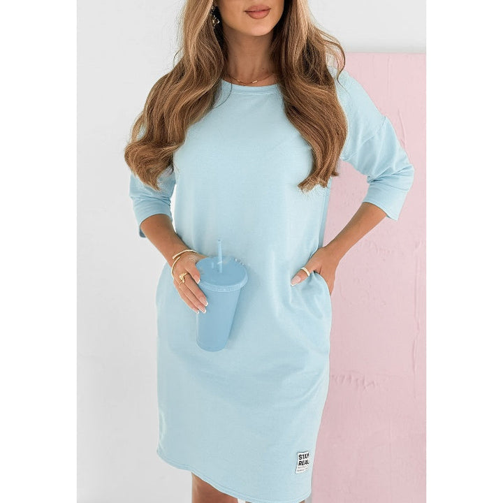 Women's Casual Sweatshirt Mini Dress