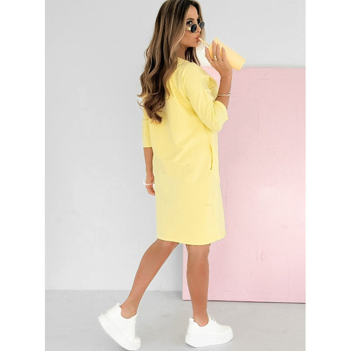 Women's Casual Sweatshirt Mini Dress