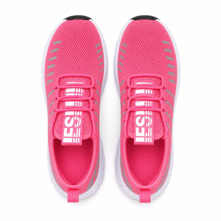 Lightweight women's walking shoes, colorful and comfortable for daily outdoor use.