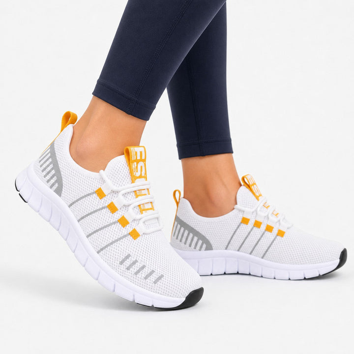 Outdoor women's walking sneakers, colorful & comfortable, ideal for daily adventures.