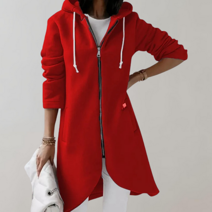 Comfortable Elara women's cardigan, a stylish long sleeve knit for casual chic outfits & versatile ladies fashion apparel.