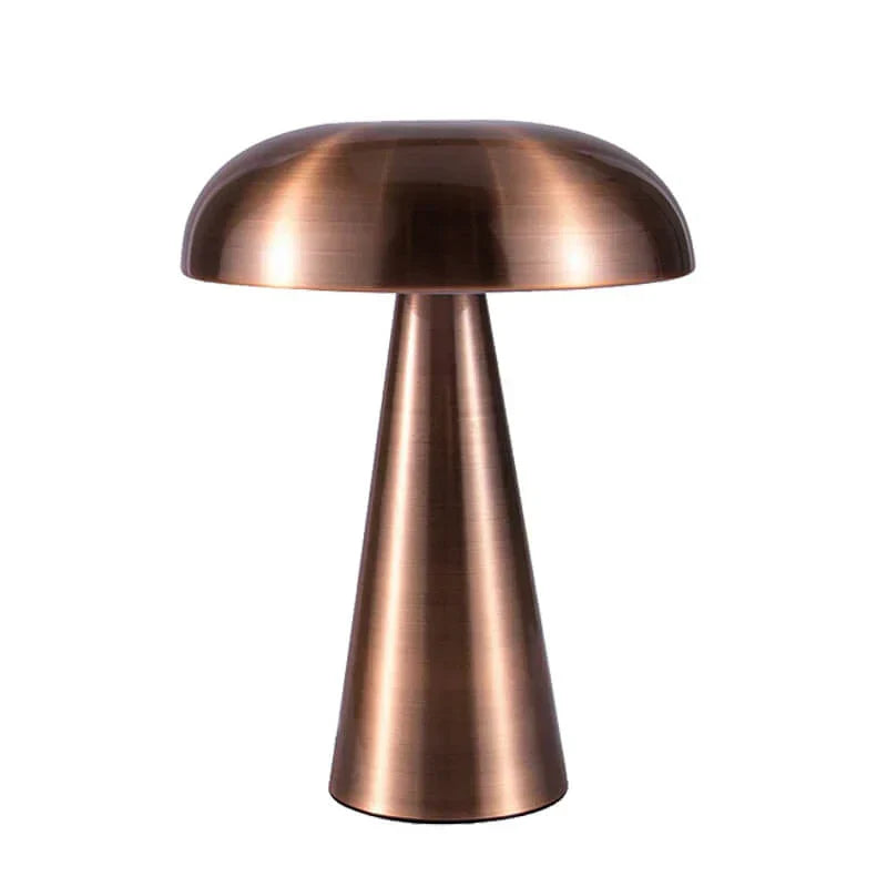 ShroomLite modern portable LED table lamp, perfect for home or office desk lighting.