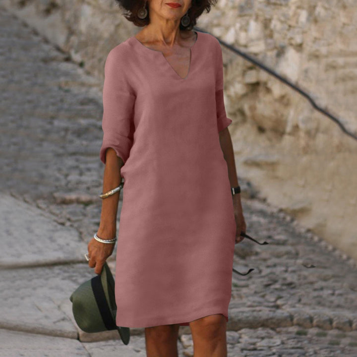 Fashionable women's Sofia beach dress, perfect for summer comfort & style.