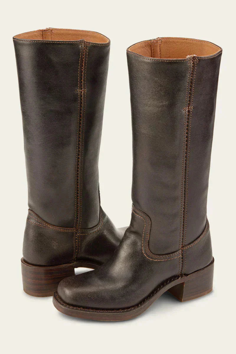 Close-up of stylish women's ankle boots, showcasing quality design for everyday comfort.