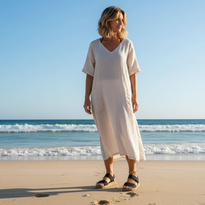 Supportive women's sandals featuring orthopedic technology for enhanced comfort.