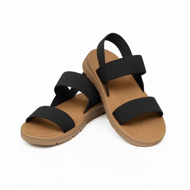 Chic and comfortable orthopedic sandals designed for women's foot health.