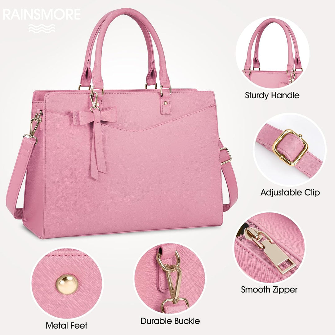 Waterproof PU leather tote, blending style and functionality for women