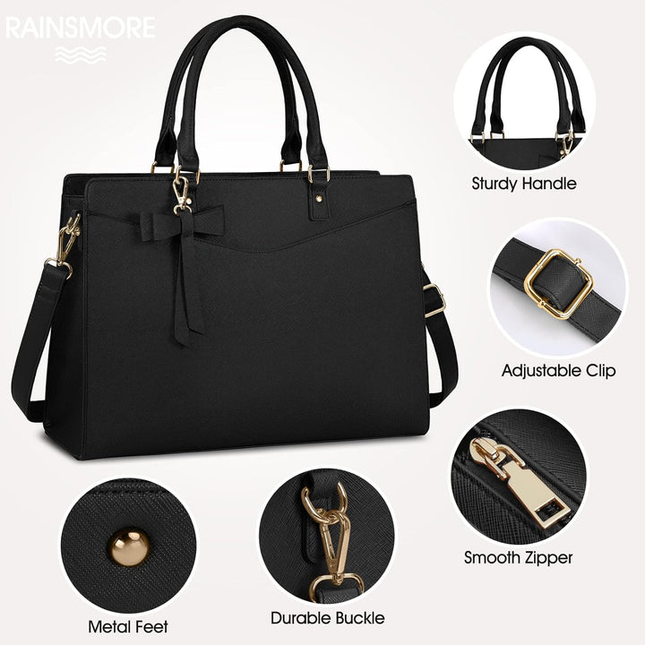 Modern professional tote, designed to keep women organized and in style