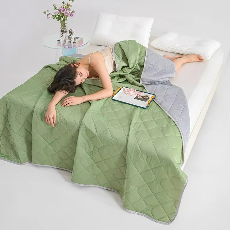 Soft, lightweight summer duvet for ultimate bedroom comfort. Ensures cool, undisturbed sleep on warm nights.