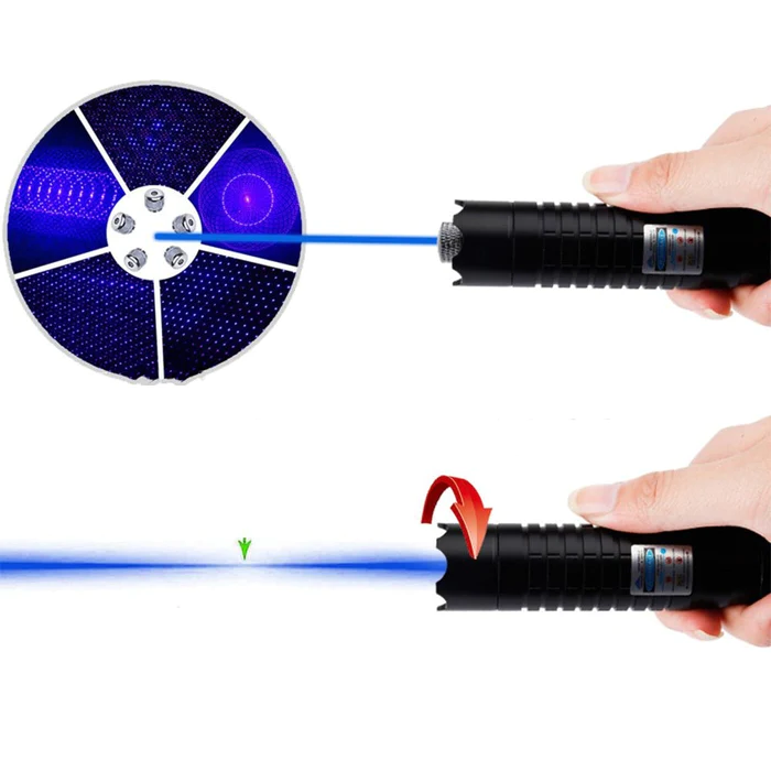 Bright LED tactical torch providing powerful illumination for outdoor survival, hiking, and emergency.