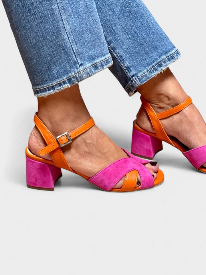 Professional women's orthopedic block heel dress pumps, designed for superior comfort and elegant office wear.