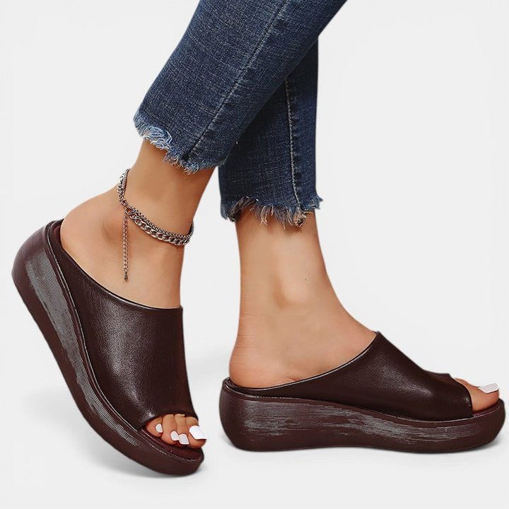Tahnee orthopaedic slip-on sandals for women, providing pain relief and all-day comfort and support.