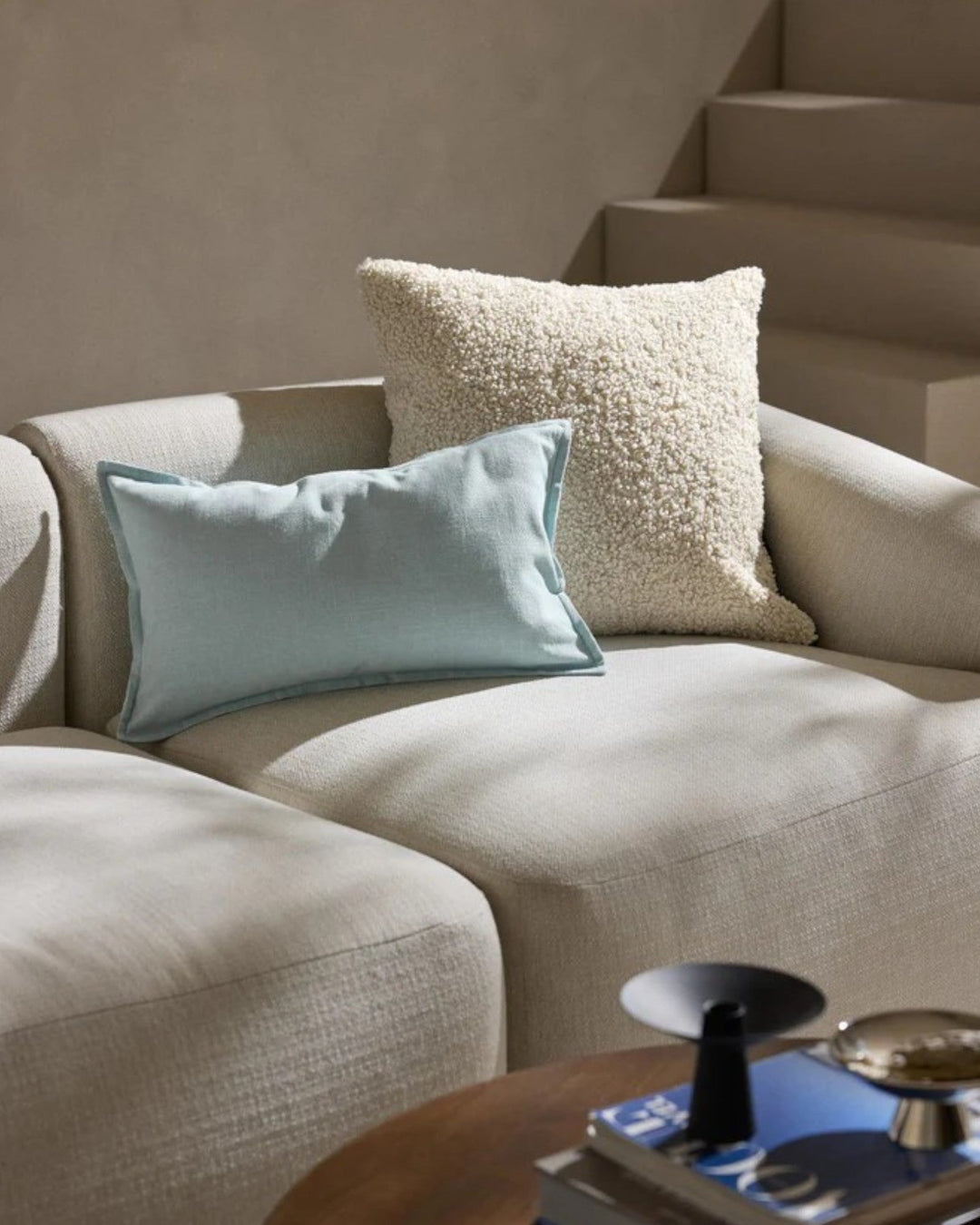 Ultra-soft plush teddy cushion cover, perfect for enhancing comfort and style in home decor.