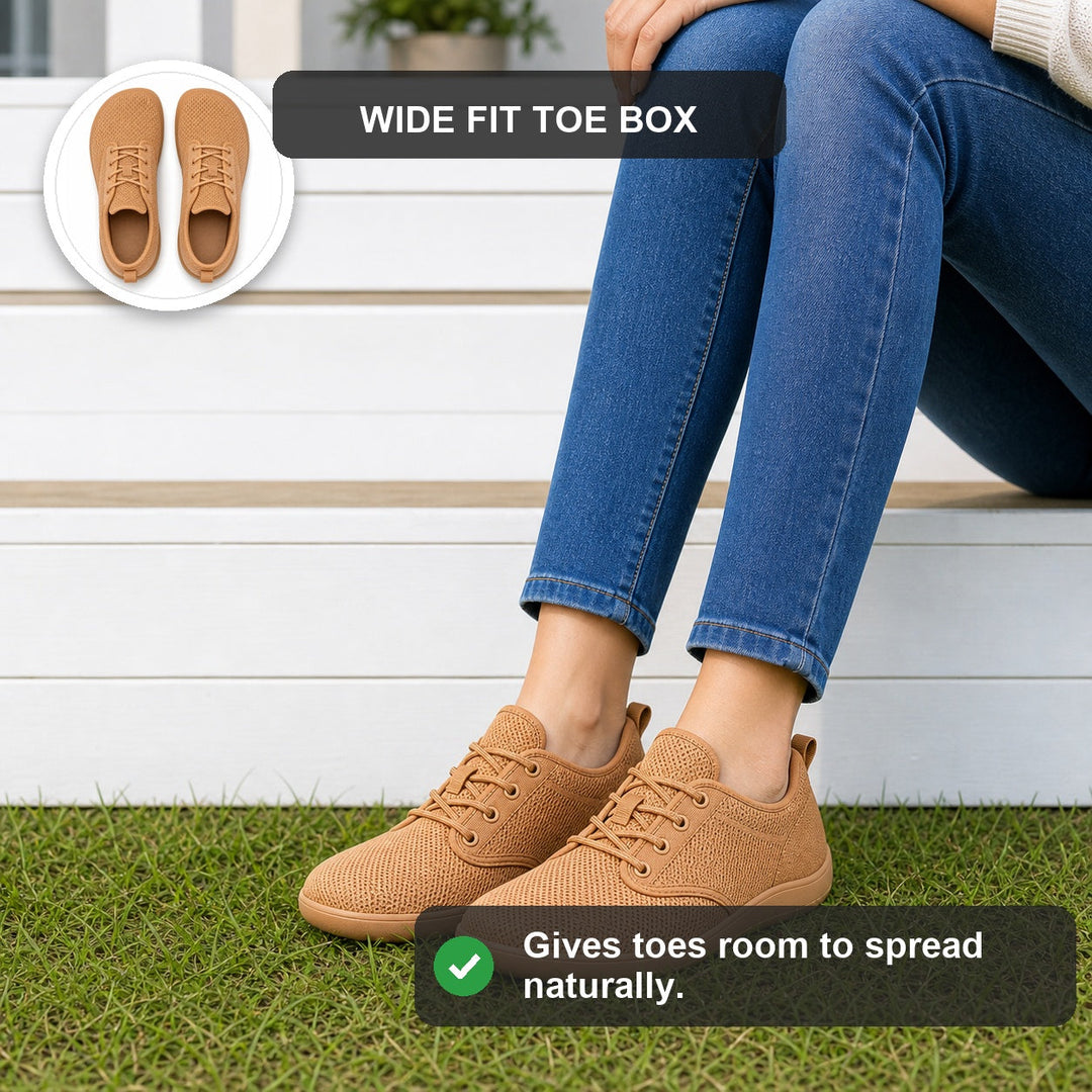Comfortable wide fit slip-on shoes for women, great for walking and active travel.