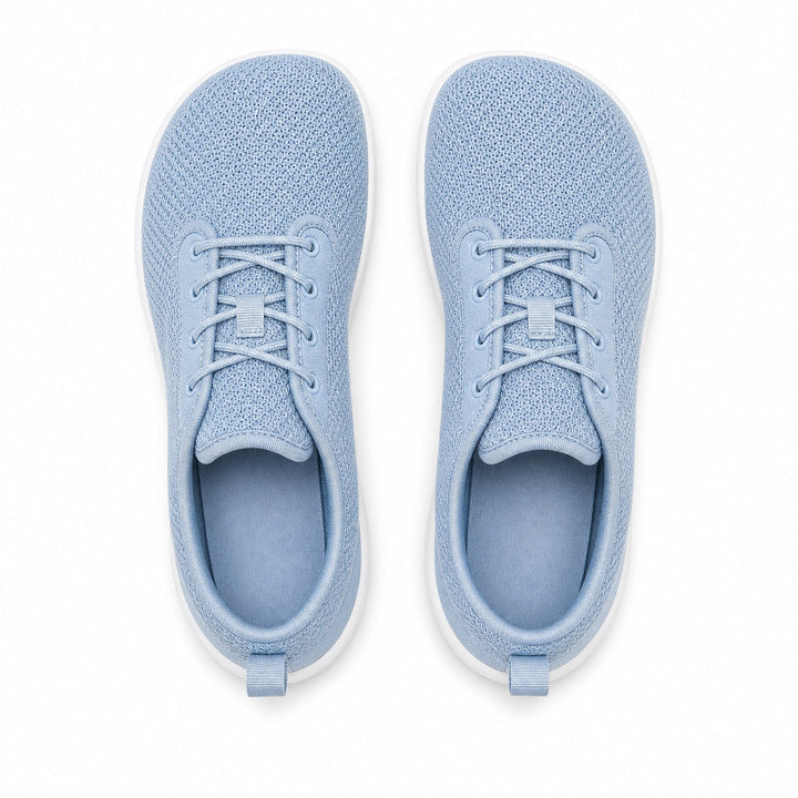 Ladies' wide fit casual shoes with a roomy toe, offering comfort for all-day wear.