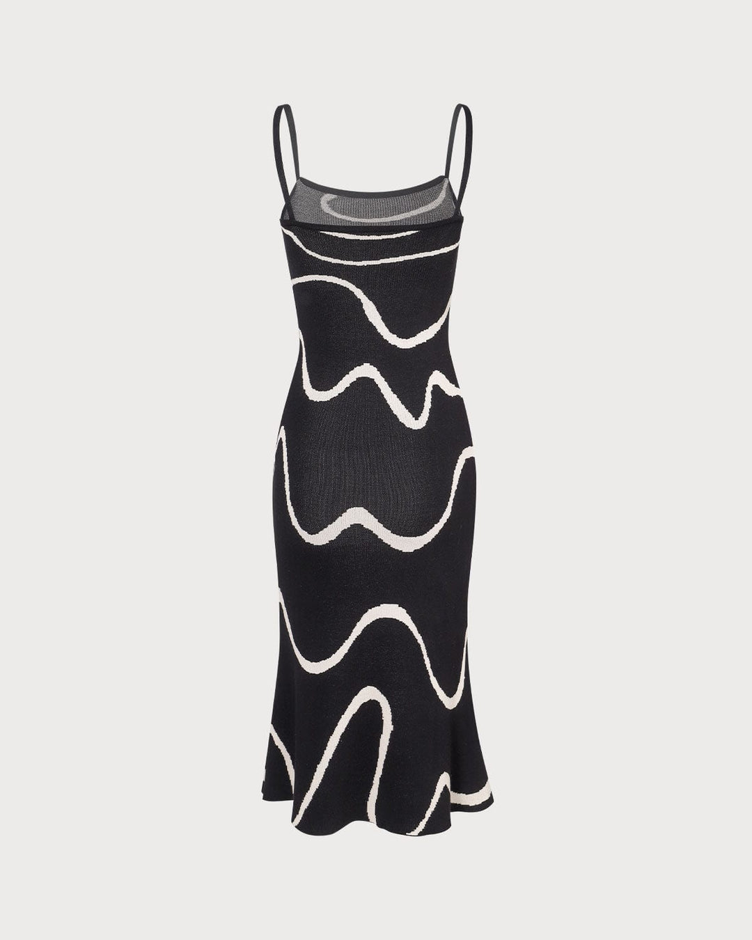 Stylish women's bodycon mermaid midi dress, elegant & versatile for evening, party or date night.