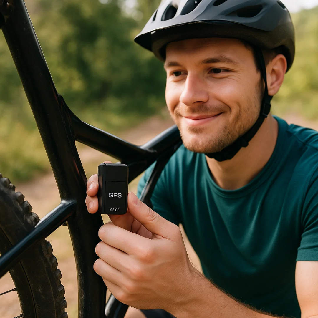 Anti-theft mini GPS tracker ensures safety for pets, children, cars & assets with live tracking.