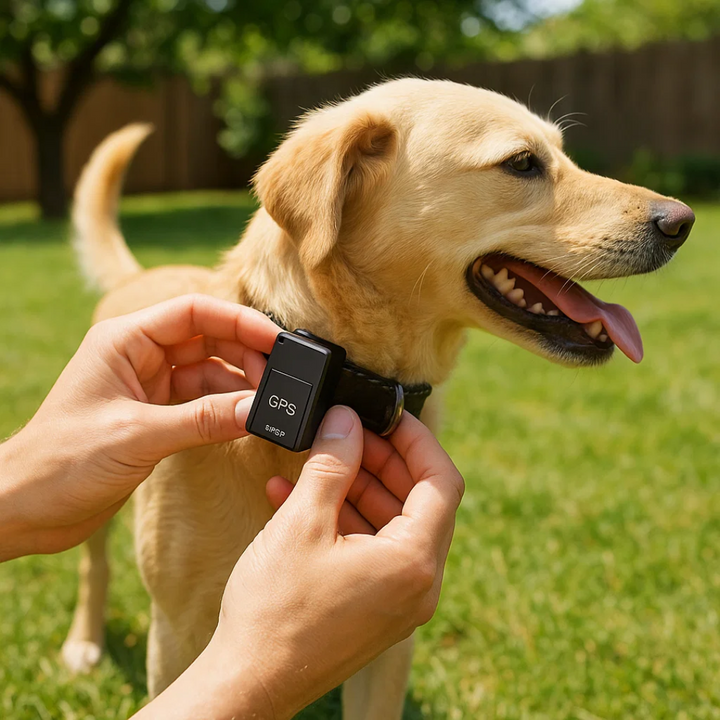 Magnetic mini GPS tracker for cars, motorcycles, and assets. Real-time location & audio features.