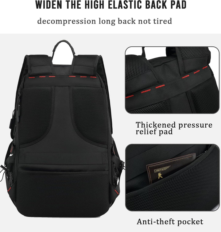 Spacious 60L waterproof travel backpack with dedicated shoe compartment. Perfect for keeping gear organized & dry.