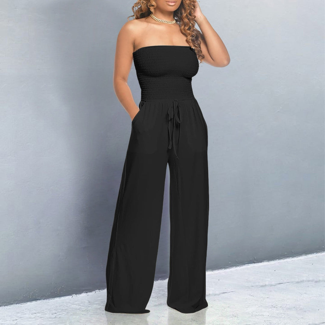 Women's Off-Shoulder Jumpsuit