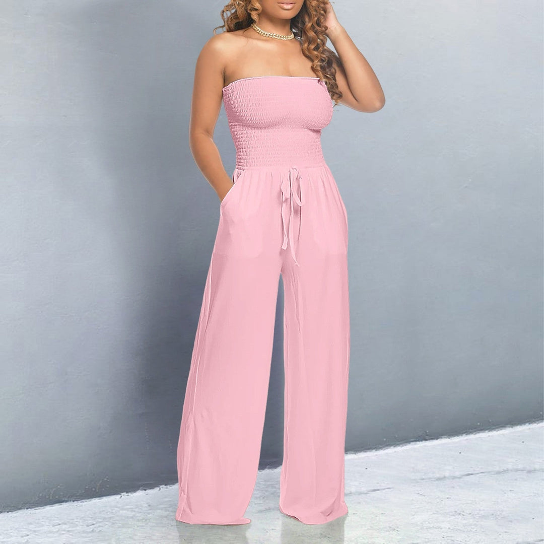Women's Off-Shoulder Jumpsuit