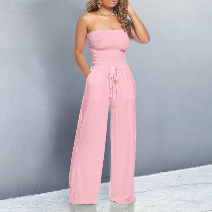 Women's Off-Shoulder Jumpsuit
