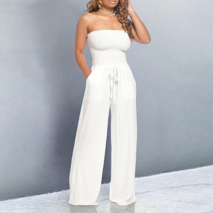 Women's Off-Shoulder Jumpsuit
