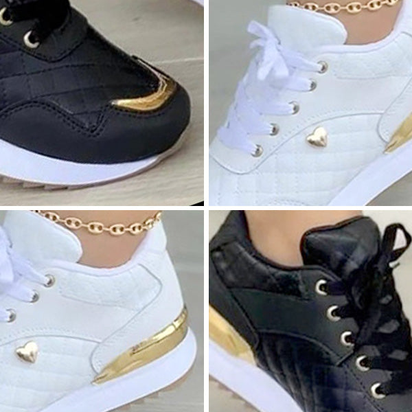 Women's Isla comfort sneakers with a modern, trendy design. Excellent for daily wear and active walking.