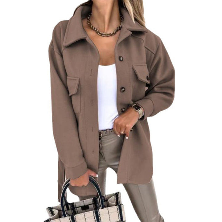 Versatile Elara women's windbreaker jacket, ideal for casual wear, spring, or fall fashion.