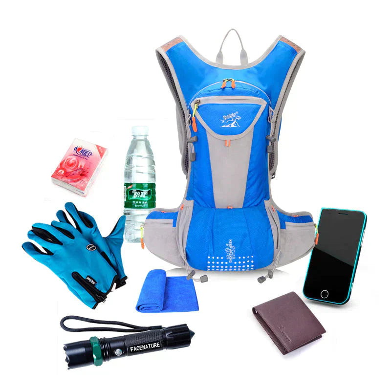 Trail running hydration pack: Ultra-light, waterproof, and comfortable fit.
