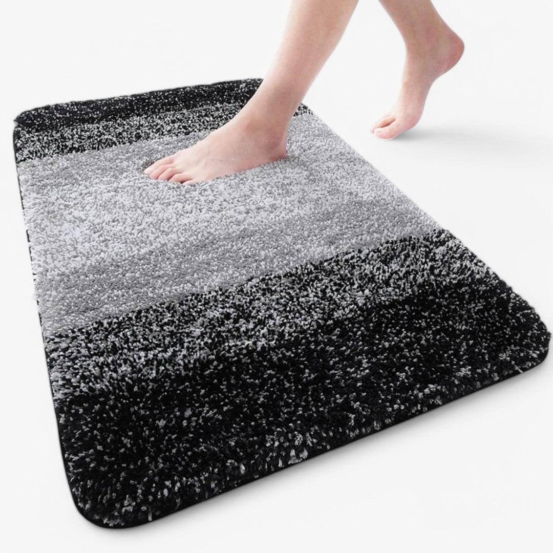 Close-up of the microfiber texture on the UltraAbsorbent non-slip bath mat.